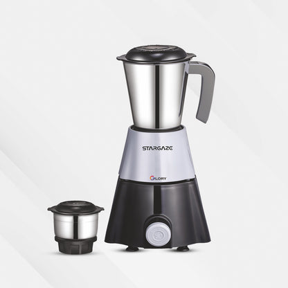 Glory Mixer Grinder – 550 Watt 2 Jar (Black)