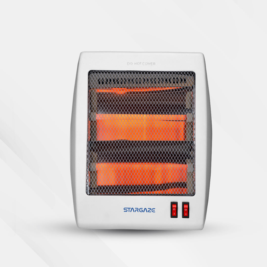 Stargaze electric heater on a white background