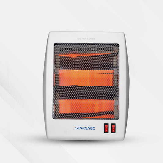 Stargaze electric heater on a white background