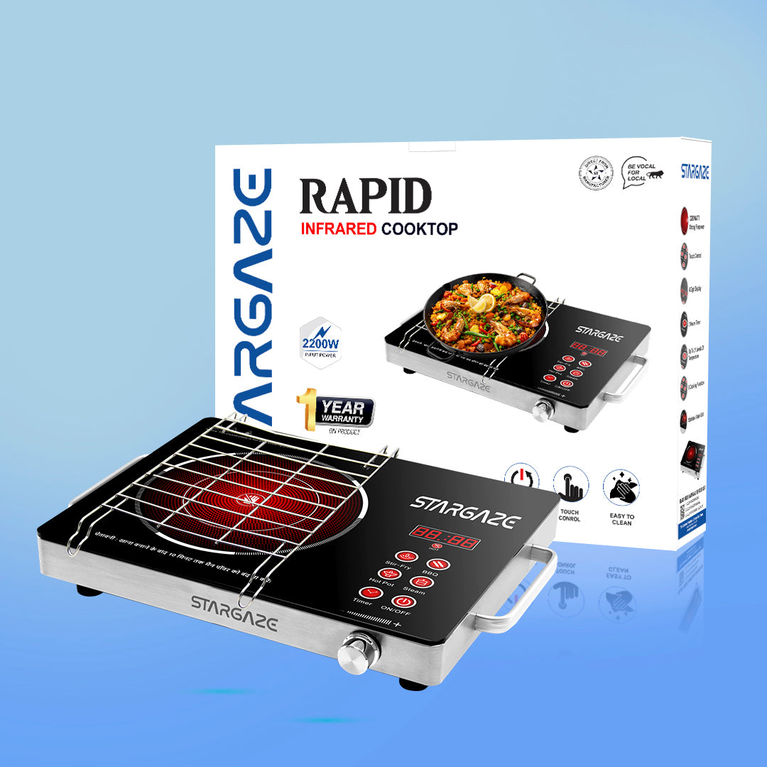 RAPID Infrared Cooktop 2200W