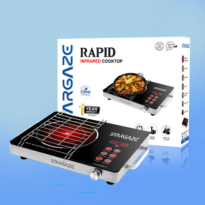 RAPID Infrared Cooktop 2200W