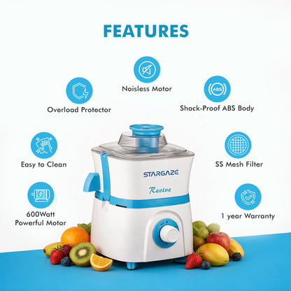 REVIVE Juicer Extractor - 600W