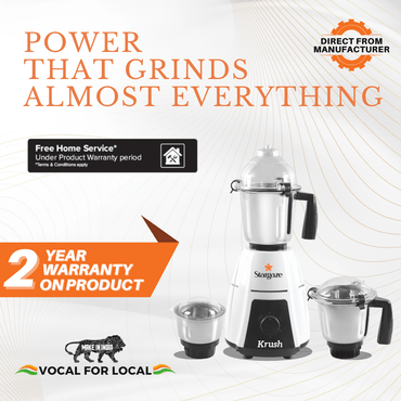 Krush Mixer Grinder – 800 Watt