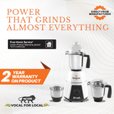 Krush Mixer Grinder – 750 Watt