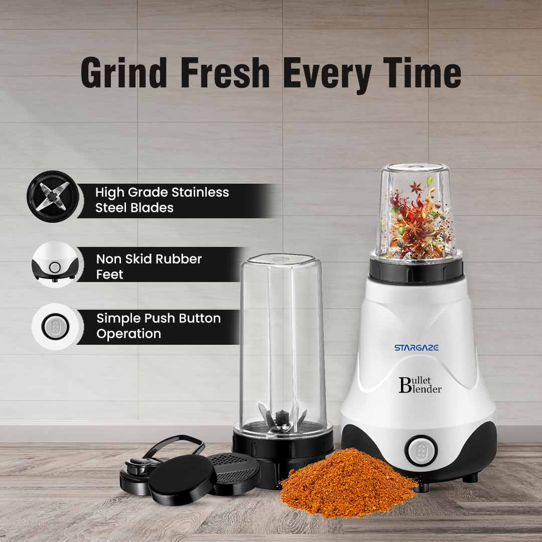 Bullet Blender - 300 Watt for kitchen use