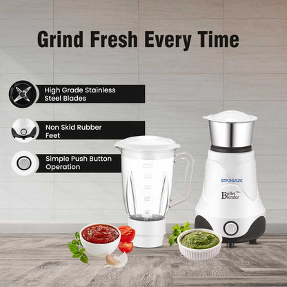 Bullet Blender Max 800 ml for kitchen use with 6-wing blade