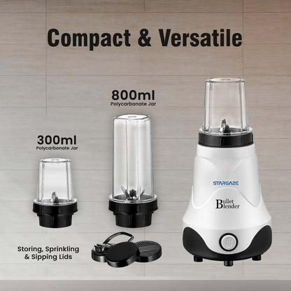 Bullet Blender - 300 Watt for kitchen use