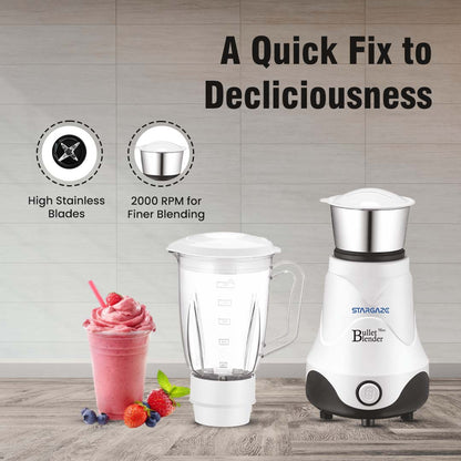 Bullet Blender Max 800 ml for kitchen use with 6-wing blade