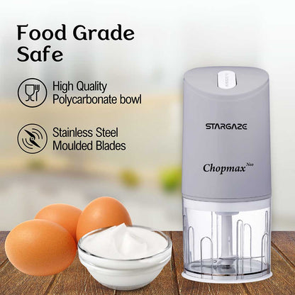 Stargaze Chopmax Neo Chopper 300 Watt with 800ml Bowl - Grey