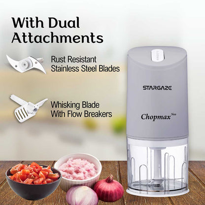 Stargaze Chopmax Neo Chopper 300 Watt with 800ml Bowl - Grey